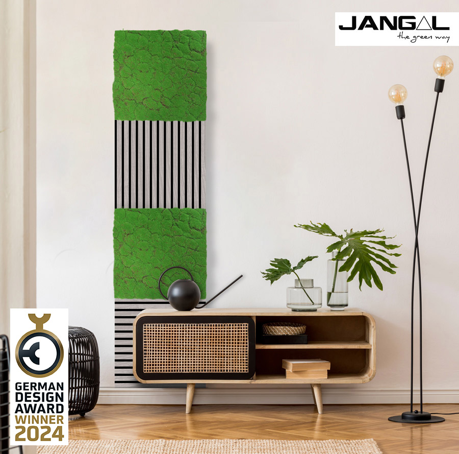 Wandpaneel Jangal Modular Wall 11108 Forest Green Design Moos 52 x 52 cm