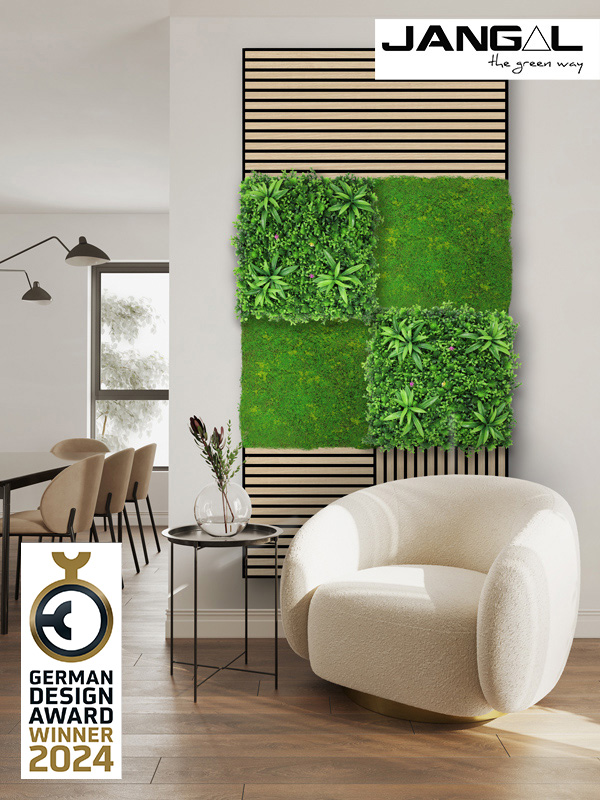 Wandpaneel Jangal Modular Wall 11118 tropical mixed flora 52 x 52 cm