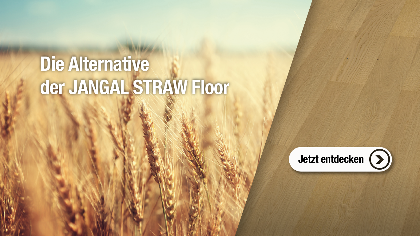 JANGAL Straw Floor - der erste Boden aus Stroh