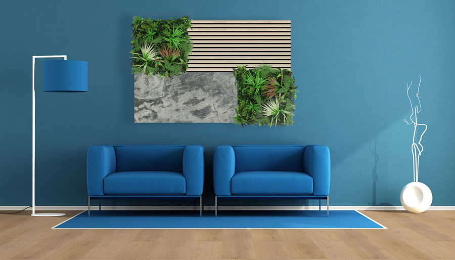 Wandpaneel Jangal Modular Wall 11303B Diamond Slate Stone Panel 52 x 104 cm