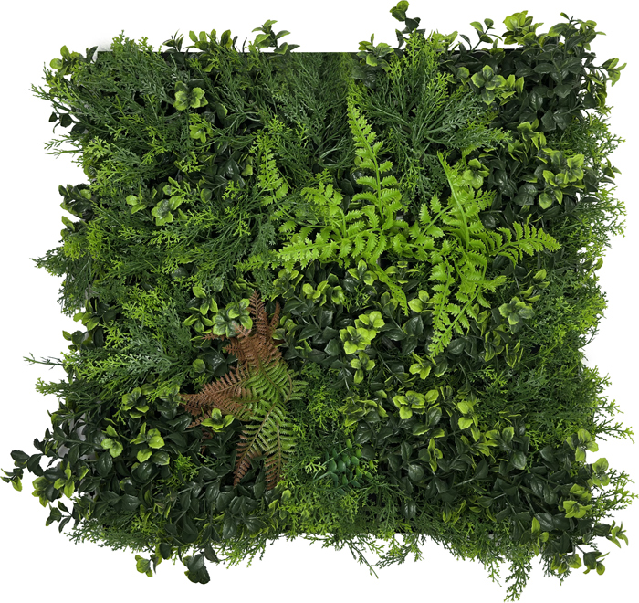 Wandpaneel Jangal Modular Wall 11123 Feral Green Mixed Flora 52 x 52 cm
