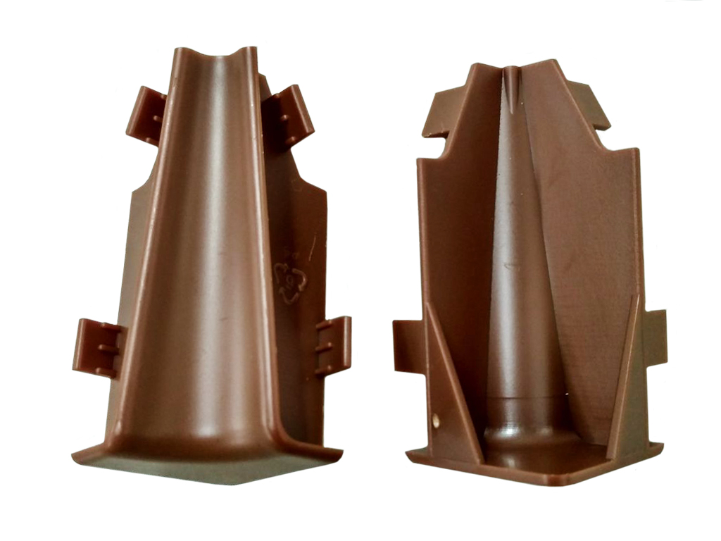 Equipped 1245 Innenecke Nussbaum 58mm