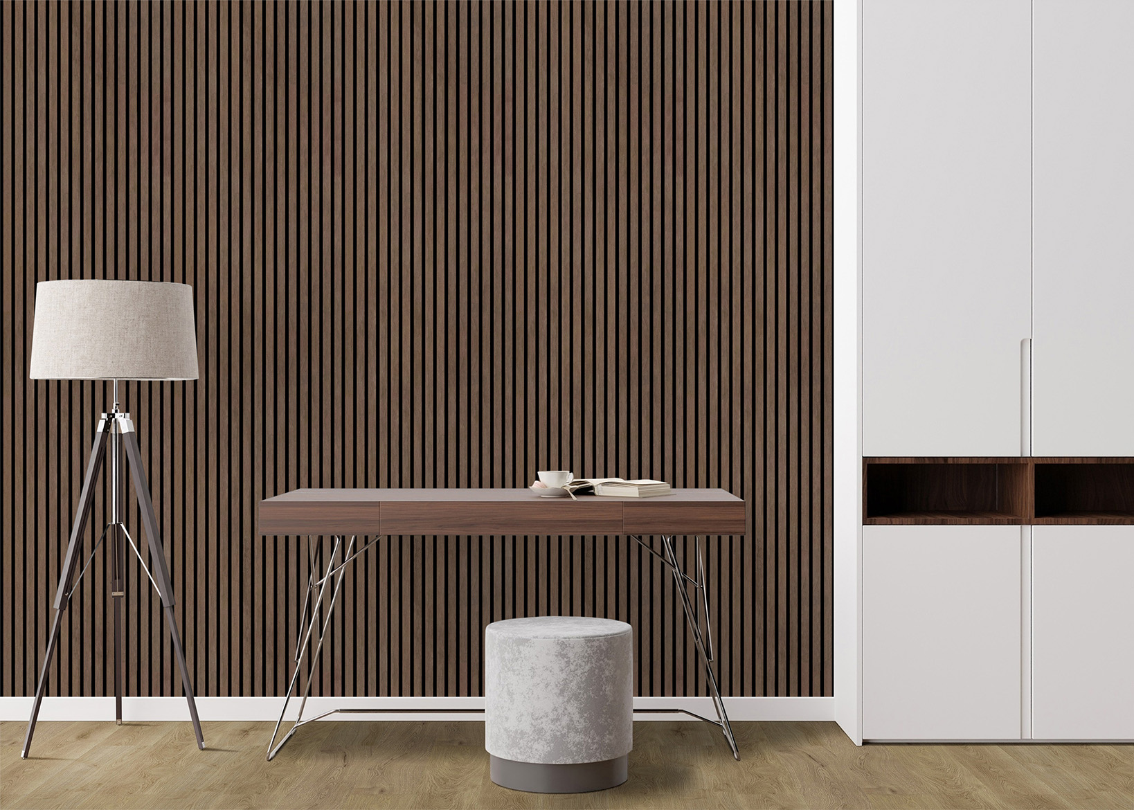 Wandpaneel Jangal Smart 10043 Coffee Walnut (2440x600x10mm)