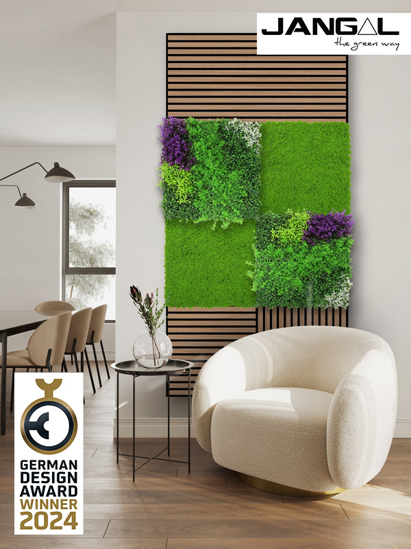 Wandpaneel Jangal Modular Wall 11116 violet mixed flora 52 x 52 cm