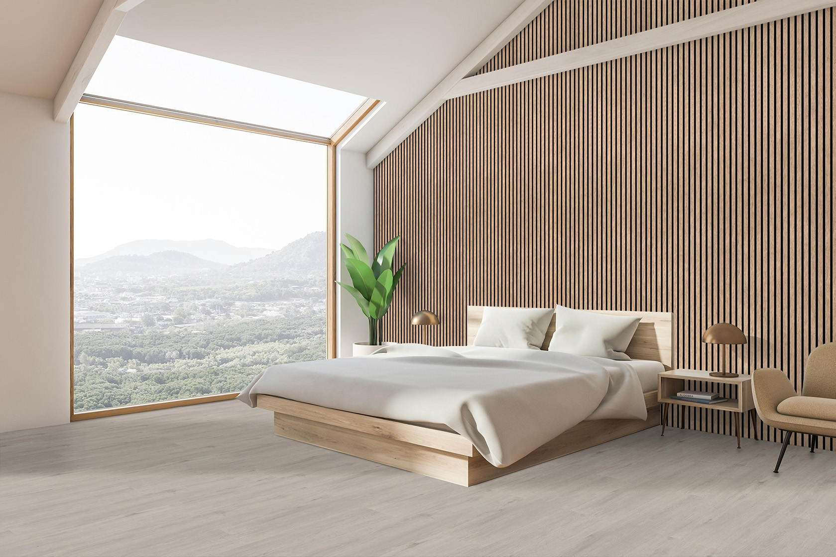 Wandpaneel Jangal Smart 10042 Nordic Walnut (2440x600x10mm)