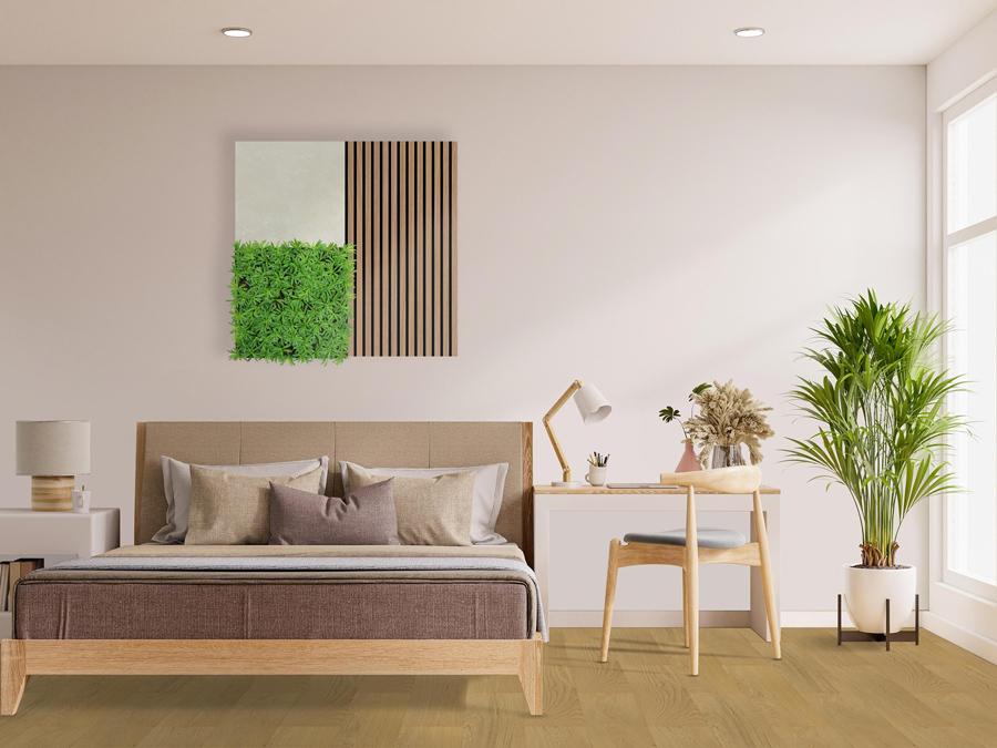 Wandpaneel Jangal Modular Wall 11304A Ivory Sandstone Stone Panel 52 x 52 cm