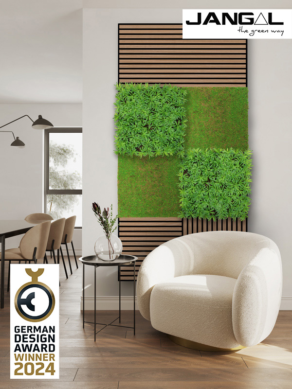 Wandpaneel Jangal Modular Wall 11104 Podocarpus Tea Tree 52 x 52 cm