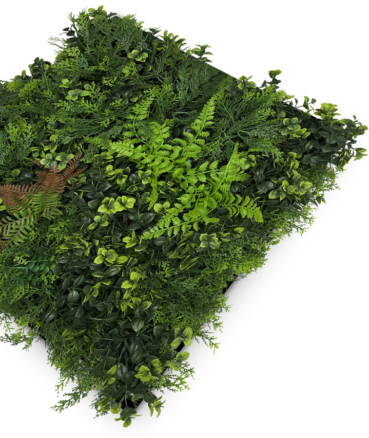 Wandpaneel Jangal Modular Wall 11123 Feral Green Mixed Flora 52 x 52 cm