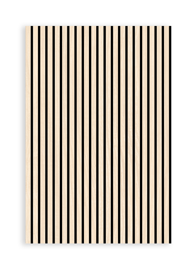 Wandpaneel Jangal Solid 10015 Nature Oak MDF Furnier (1206x800x22mm)