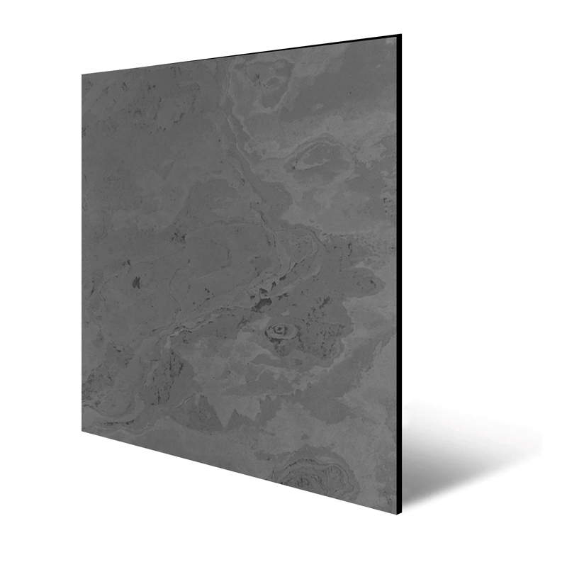 Wandpaneel Jangal Modular Wall 11302A Black Slate Stone Panel 52 x 52 cm