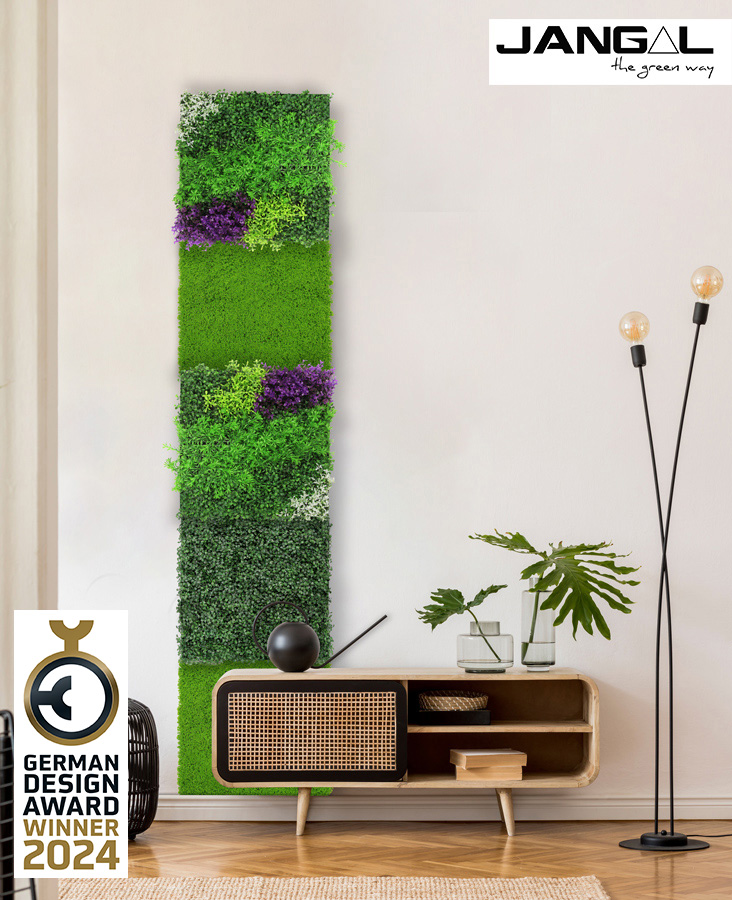 Wandpaneel Jangal Modular Wall 11116 violet mixed flora 52 x 52 cm