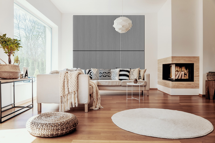 Wandpaneel Jangal Solid 10014 Silver Oak MDF Furnier (1206x800x22mm)