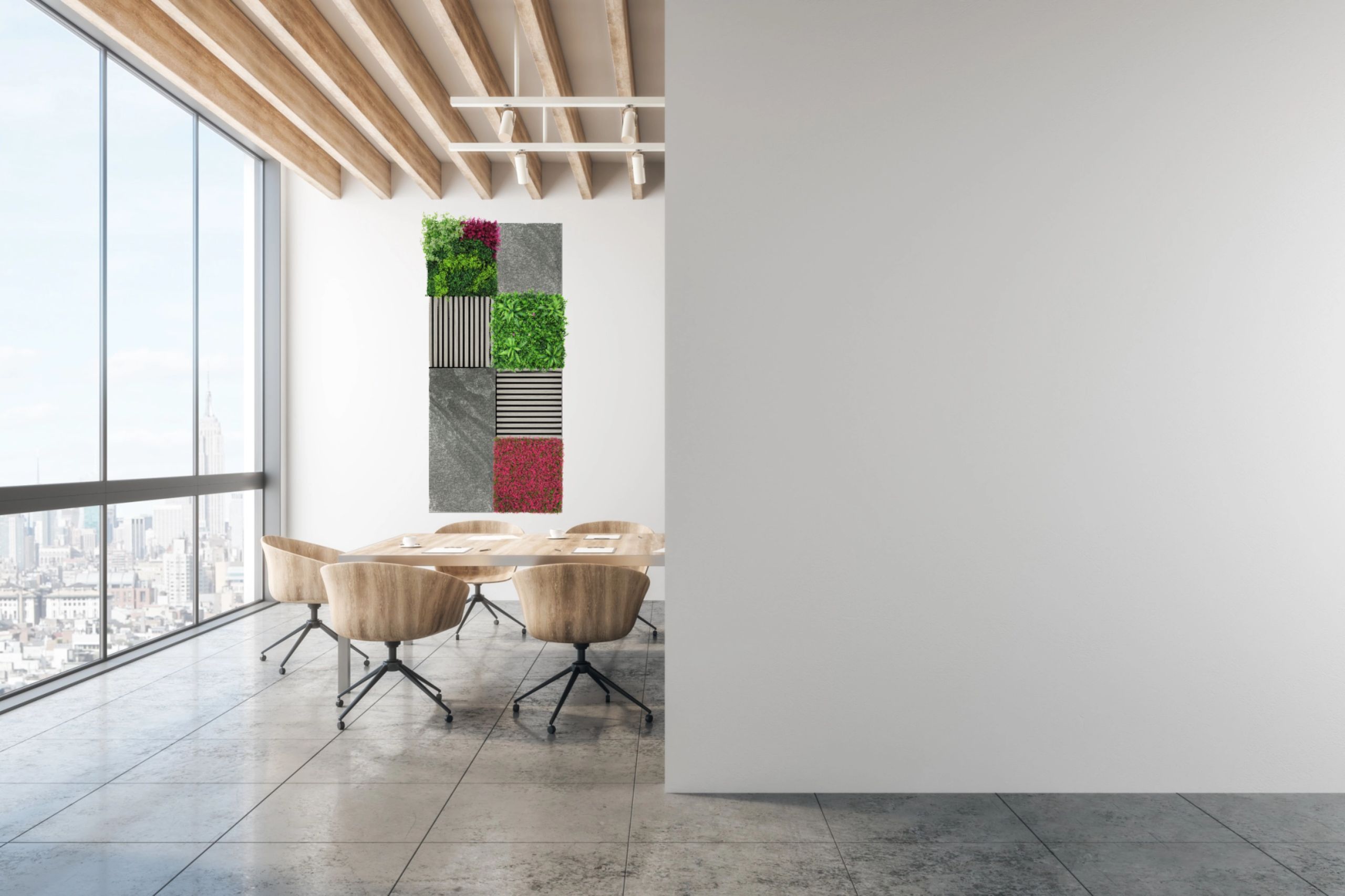 Wandpaneel Jangal Modular Wall 11300A Grey Slate Stone Panel 52 x 52 cm