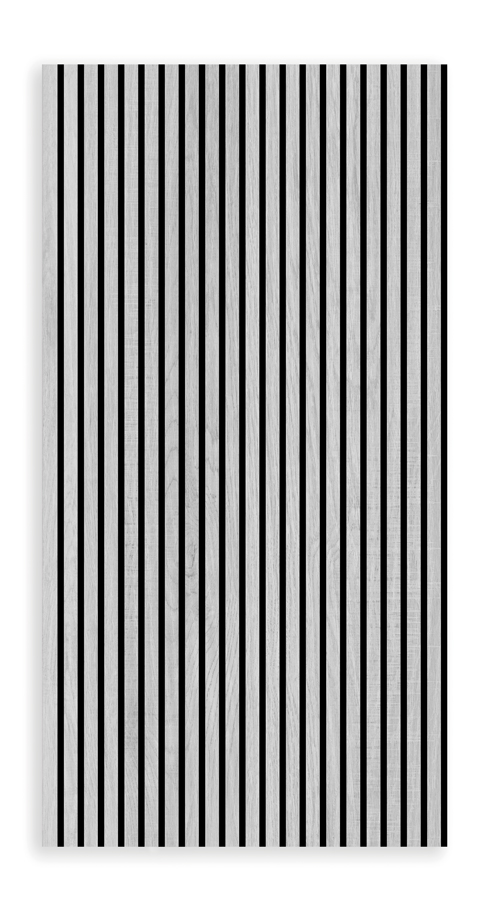 Wandpaneel Jangal Solid 10001 Silver Oak MDF Furnier (2400x600x22mm)