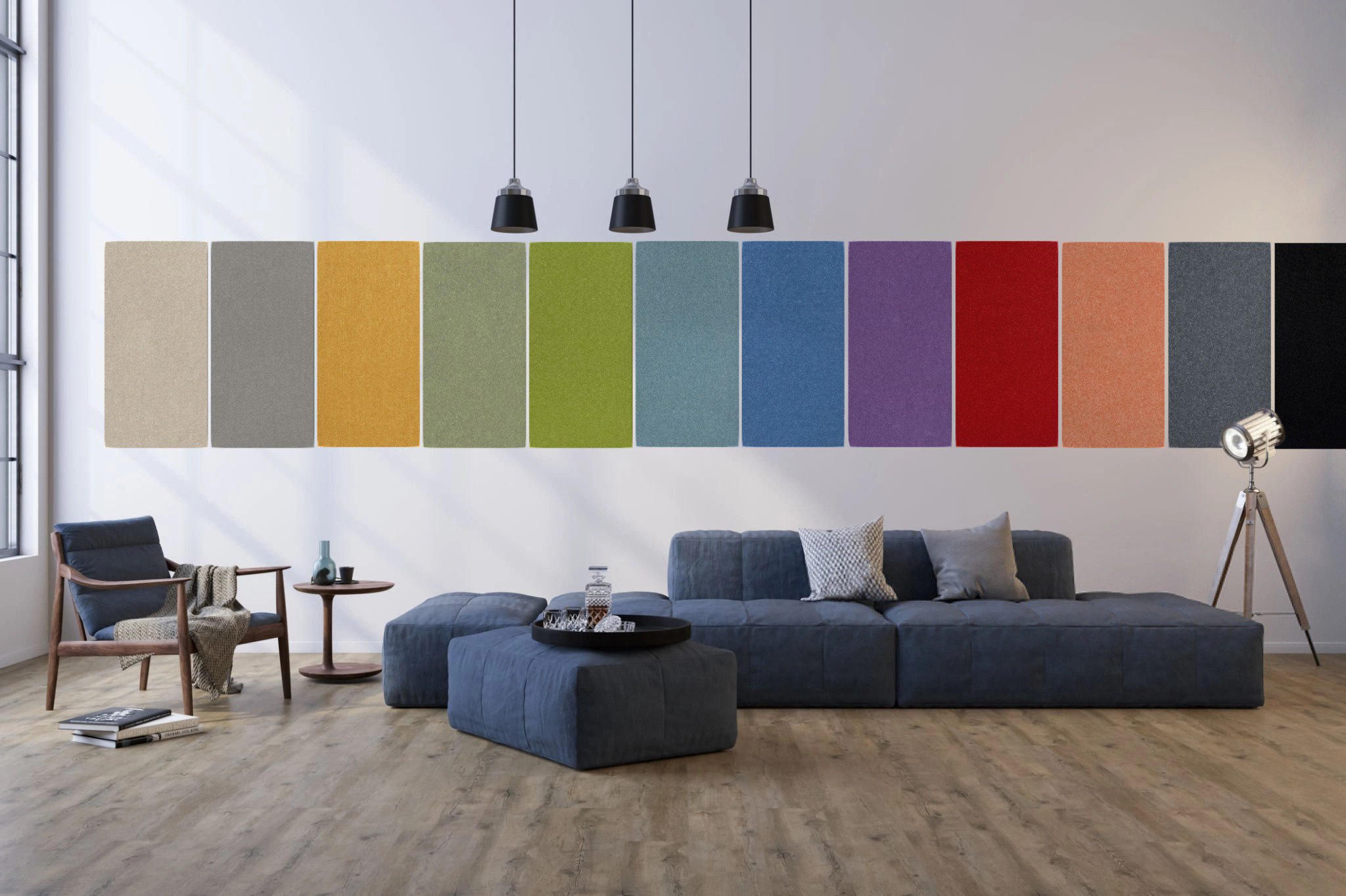 JANGAL Modular Wall Filz: Nachhaltige Wandgestaltung