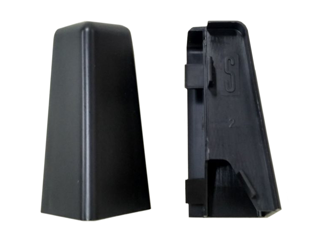 Equipped 1214 Außenecke Schwarz 58mm