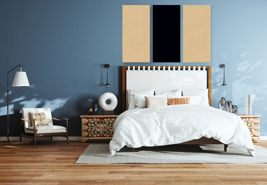 Wandpaneel Jangal Modular Wall PET 11202B Black 52 x 104 cm